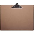 Clipboard classic, Clipboard, A3 Landscape, Hard Fibre Wood, Recyclable, Retro-Clamp, 25 mm Clamping Width