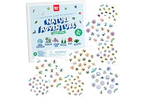 Nene Toys Jardín de la Mariquita Expansión [Aventuras en la Naturaleza] - 24 Tarjetas Adicionales con Ecosistemas y Vida Salvaje - Juego Educativo para Niños de 3+ Años