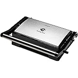Family Care Parrilla Electrica - 1000W - Grill Sandwichera Plancha - Grill Electrico, Revestimiento Antiadherente, Cada Placa