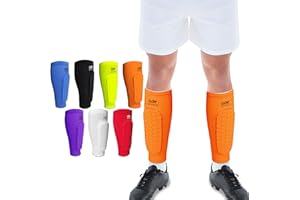 LUONT - Soccer Shin Guards for Men, Women & kids | Protective Football Soccer Pads with Superior Impact Absorption, Breathable, & Lightweight | Football Shin Guards Sleeves