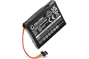 CELLONIC, battery sat nav compatible with TomTom Start 52 Europe Traffic, Start 52, Start 52 Lite (1000mAh, 3.7V) Replacement battery VF6F, LHA11110001