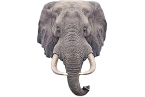 STAR CUTOUTS Masque Visage éléphant avec défenses