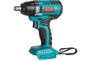 ABEDEN schlagschrauber 18v,Professional Akku-Schlagschrauber,mit 1/2'' Bohrfutter,maximales Drehmoment 295 ft-lbs (400N.M), kompatibel mit 18V Makita Akku, 1 Schlagschraubereinsatz, nur Werkzeug