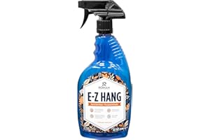 ROMAN E-Z Hang Peel & Stick Wallpaper Helper + Pre-Pasted Activator, Clear, Non-Staining, 946ml