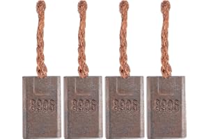 YINETTECH Lot de 4 Balais de Charbon 8906 Compatible avec Panasonic EY7441 EY7940 Tournevis sans Fil Perceuse Moteur électrique Meuleuse 13 X 8 X 3 Mm