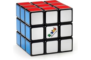 RUBIK'S CUBE 3X3 - Jeu de Casse-Tête Coloré Rubik's 3X3 - Puzzle 3x3 Original Correspondance Couleurs - Cube Classique Résolution de Problème - 6063968 - Version 2022 - Jouet Enfant 8 Ans et +