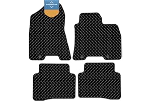 PRESTIGE FLOOR MATS LTD Prestige Mats - Tailored Car Floor Mat - Fits Hyundai Tucson 2015-2020 Car Floor – 3mm Rubber – Non-Slip Car Floor Mat, Waterproof Mat, Edged with Black Cloth Binding
