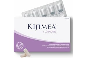 Kijimea FloraCare – Ispirato al microbiota vaginale naturale | 33 ceppi di lattobacilli selezionati in un dosaggio particolarmente elevato, oltre alle vitamine B2, B3, B7 e Zinco - 28 capsule