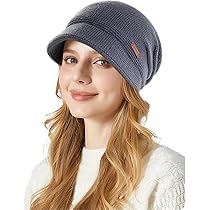 Mujeres Moda Invierno Sombreros Hindawi Crochet Knit Nieve Cálido Gorra