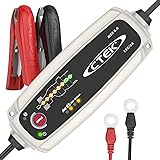 CTEK 56-305 MXS Batterieladegerät 5 Batterieladegerät Mit Automatischer Temperaturkompensation, 12V 5 Amp (EU Stecker)