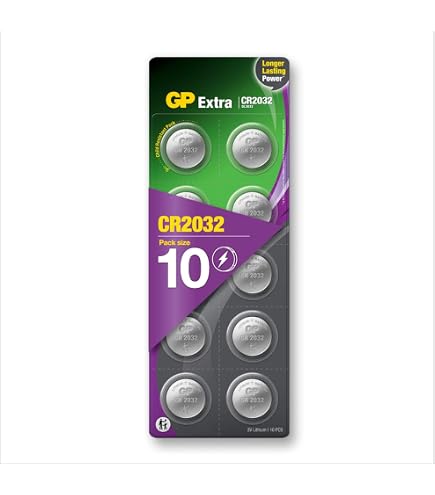 5x CR2430 Knopfzellen 3V Von GP – Lithium-Batterien Für Somfy Smart Home, Serenety, Szenario Player & Mehr, In Kindersicherer Verpackung