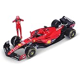 SF-23 Charles Leclerc No 16 Sezon 2023 Formula 1 F1 - &Ouml;l&ccedil;ek 1/24 23 cm Model Araba Pilot Fig&uuml;r&uuml; DieCast Bburago 18-26809-55