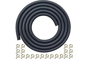 YGQ Ø 6 mm 1/4'' tubo benzina tubo carburante per gasolio 2.4M per Kawasaki Kohler Briggs motori e generatori con 20pcs ascette Stringitubo