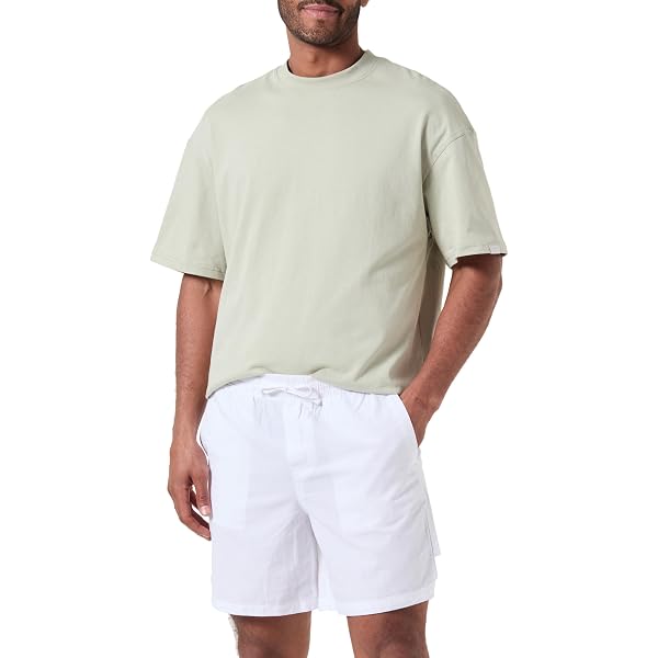 Pantaloni JACK & JONES Jpstkane Jjsummer – Modello Jogger In Tessuto, Misto Lino, Uomo