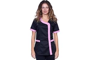 Fratelli ditalia Hemden, Modellbau, Arbeit, Schwarz, Sommer, Damen, Frisur, Kosmetikerinnen, Schönheitszentrum