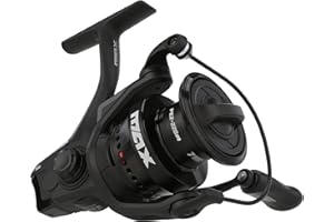 Abu Garcia MAX SX Carrete Giratorio | Cuerpo de Grafito Ligero y Sistema de gestión de línea Rocket | Arrastre Suave | De Agua Dulce y Salada para lubina, Trucha, Lucio y más | Varios tamaños