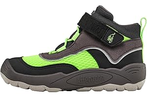 Affenzahn Übergangsschuh Vegan Explory wasserdicht atmungsaktiv vegan mit Fleecefutter, Klettverschluss und Rutschfester Sohle Größe 21-32