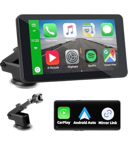 Autoradio 1 DIN Con Bluetooth, CarPlay E Android Auto - Schermo 6.9 Pollici Touch - Foto 7