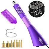 RCIDOS Hotfix Applicator, Hotfix Rhinestones Hot-fix, Hotfix Applicator Tool with 1 Tray of Diamonds 7 Applicator Tips, for H