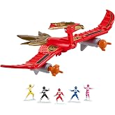 Power Rangers Ranger Pink Firebird Thunderzord &ndash; Enerjik r&uuml;zgar fonksiyonlu Mighty Morphin Zord oyuncak