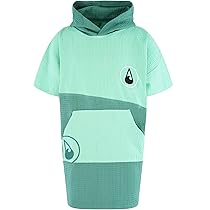 WAVE HAWAII Badponcho voor dames en heren, maat M, 160-190 cm, 95% katoen, surfponcho voor volwassenen, badstof poncho, handdoek, hoge waterabsorptie, omkleedhulp, strand, volwassenen, Pukalani, M
