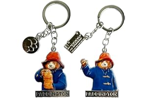Paddington Bear Porte-clés en métal de Personnage de Film breveté Officiellement autorisé