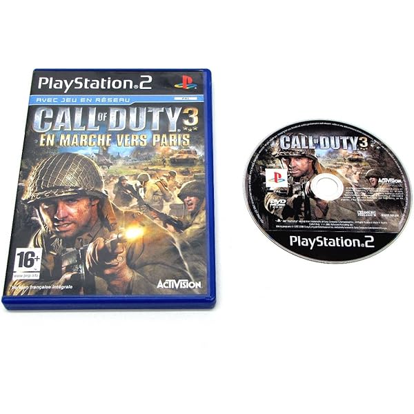 PS2 レア物CoD 2作品】CoD:ファイネストアワー、2 ビッグレッドワン