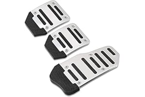 DCXXAN Auto-Pedal Universal-Aluminium-rutschfestes Auto-Tretauto-Modell, for Punto Audi Q5 Skoda Superb 2 Opel Corsa D Su zu&ki Sv 650 Renault Espace 4 (Color : Blue)