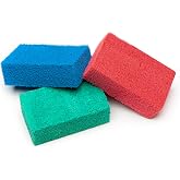 GoLite Shoe Paint and Polish Sponge, Cleaning and Polishing Pack of 3 - Mixed Color