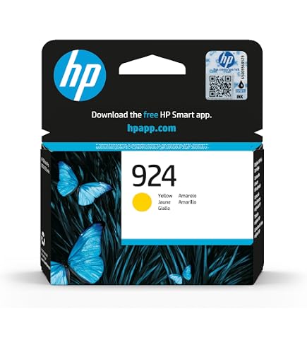 HP 924 Cyan Original Tintenpatrone – Kompatibel Mit OfficeJet PRO 8120e, 8130e, Ca. 400 Seiten
