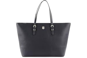 Tommy Hilfiger Senza Tempo, Il Voto di TH Timeless Med Tote Corp è Donna, Navy Aziendale, Medium