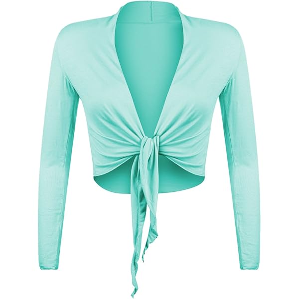 Dames Casual Lange Mouwen Bolero Vesten Button-down Ronde Hals Gebreide Korte Cardigan Shrugs(L, Abrikoos