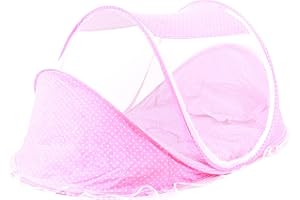 AVOSDIM.COM STORES, RIDEAUX, MOUSTIQUAIRES Moustiquaire pour lit Adulte et Enfant, Protection Contre Les Insectes Avosdim (Tente moustiquaire bébé avec Matelas Pliable Rose Avosdim Dimensions: L66 x l110 x H50cm.…)