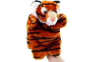 LOMTRATS Cane Coniglio Elefante Colomba Drago Capra Koala Panda Orso Pecora Mucca Marionette a Mano Animali di Peluche Giocattoli per Giochi di Imitazione Fantasiosi Racconti Regali per Bambini