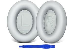Link Dream Ersatz Ohrpolster für Bose 700 (NC700 NC 700) Kopfhörer Headphones, Earpads Polster für Bose 700, Ersatzpolster Ear Cushions mit weicherem Leder und Lärmreduzierender Schaumstoff (Grau)