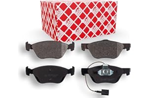 febi bilstein 16849 pastiglie freno (anteriore) - set di 4 pastiglie disco