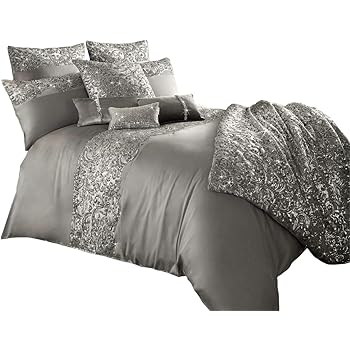 Kylie Minogue Cadence Silbergrau Pailette Super King