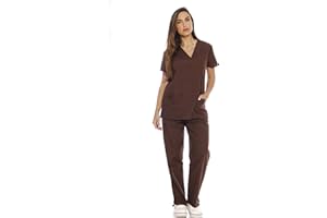 Just Love Women's Scrub Sets Six Pocket Medical Scrubs (V-Neck with Cargo Pant)