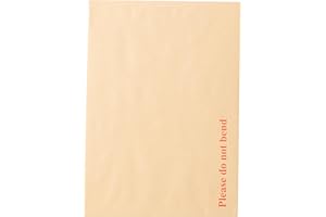 Blake Purely Packaging C4 (A4) 324 x 229 mm Board Back Pocket Peel & Seal Envelopes (13935) Manilla - Pack of 125