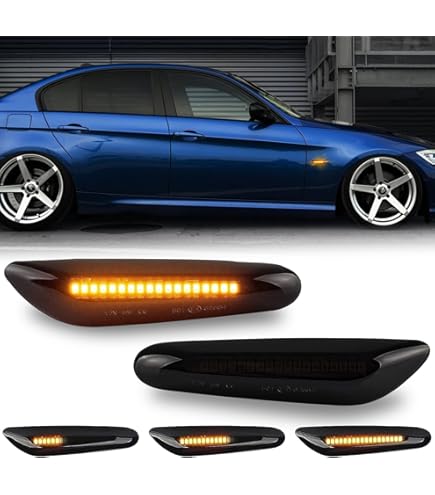 Clignotant Rétroviseur Lot 2 Feux Latéraux E12 Pour Camion