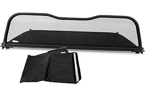 CHROM DESIGN Airax Windschott geeignet für Audi A3 8V7 mit Tasche