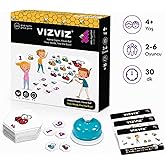 VIZ VIZ Attention and Intelligence Game 4+ Years 8 Players