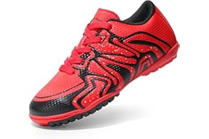 DREAM PAIRS Boys Football Boots Shoes Kids Girls Soccer Athletics Sport ShoesTeenager Indoor Outdoor Sneakers for Unisex