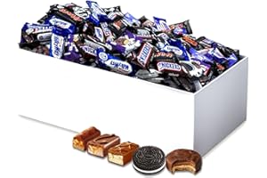 ‎CAPICO Capico Cookies Mix Box mit Snickers, Mars, Milky Way (2kg) ca. 150 Teile