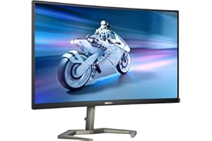 PHILIPS MONITORS Philips Evnia Gaming Monitor Curvo 27M1C5200W/00 27" VA full HD 1920 x 1080, 240 Hz, 0.5 ms, Low Input Lag, 2 HDMI e Display Port, Regolazioni Ergonomiche, Nero, Vesa