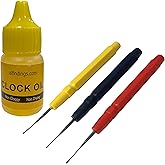 Jewellers Tools CLOCK OIL & 3 PINS : Quality Pegasus Bracket Carriage Grandfather 10ml (36)