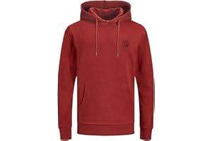JACK & JONES Bluza z kapturem Mężczyźni Jjebasic Logo Sweat Hood Noos