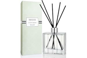 ‎M&SENSE M&SENSE Duftstäbchen Set, 200ml Kokosnuss & Ananas Duft, Aroma Diffuser mit 7 Stäbchen, langanhaltender Raumduft für Badezimmer, Schlafzimmer, Regal, Geschenkidee für Sie, MSRD0105