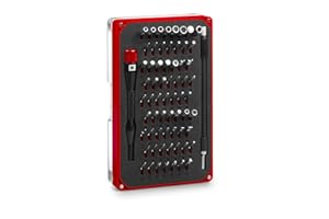 EINHELL ACCESSORIES Einhell - Juego de 66 piezas de reparación de precisión y electrónica (con puntas de precisión, llaves de precisión, portapuntas de destornillador, extensión flexible de 150 mm, adaptador)