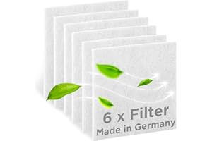 BREMERLUFT 6 x filtr zamienny do wentylatora LIMODOR Compact – kompatybilny z urządzeniem wentylacyjnym Limot (nr art. 00070) – filtr powietrza i filtr przeciwpyłowy – Made in Germany
